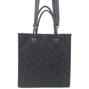 Burberry Monogram Jacquard Tote Bag